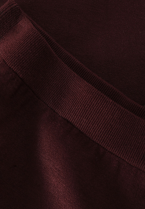 PENCIL SKIRT MADE OF YARN — GEMETA PURPLE 2