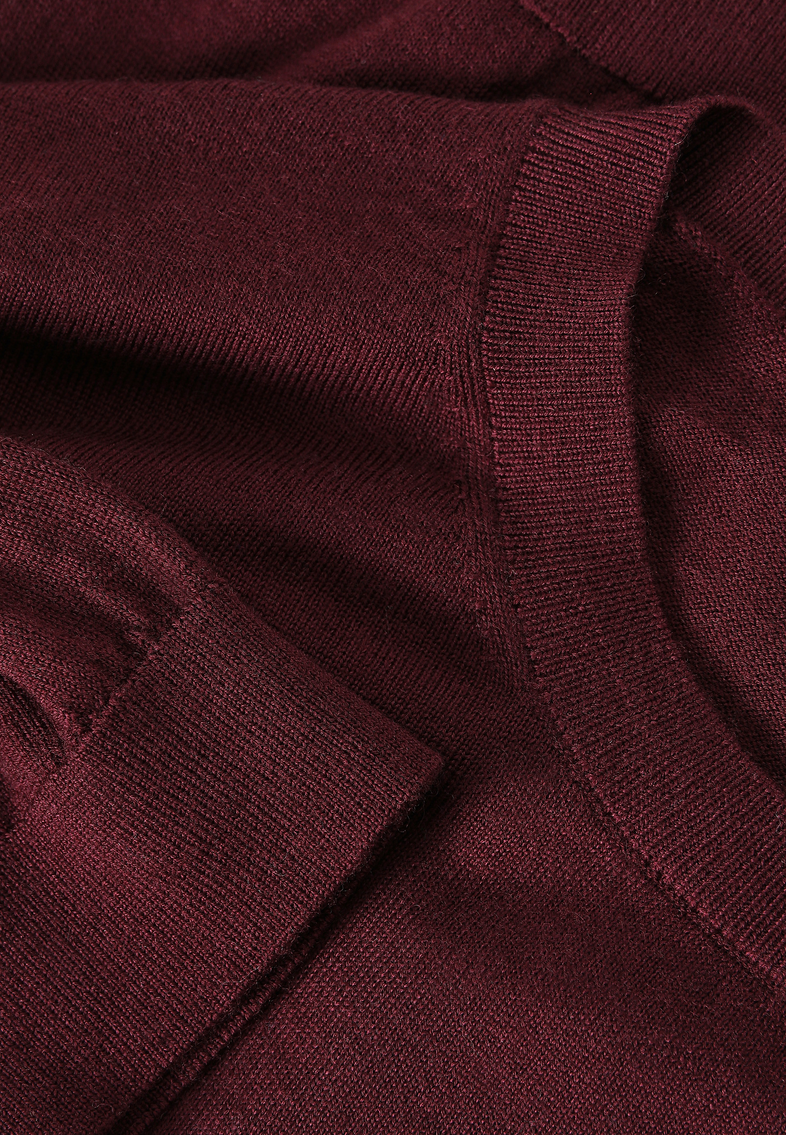 KLASIČNA VOLNENA BLUZA - MORIL KLASIČNA VOLNENA BLUZA - MORIL RDEČA 114029