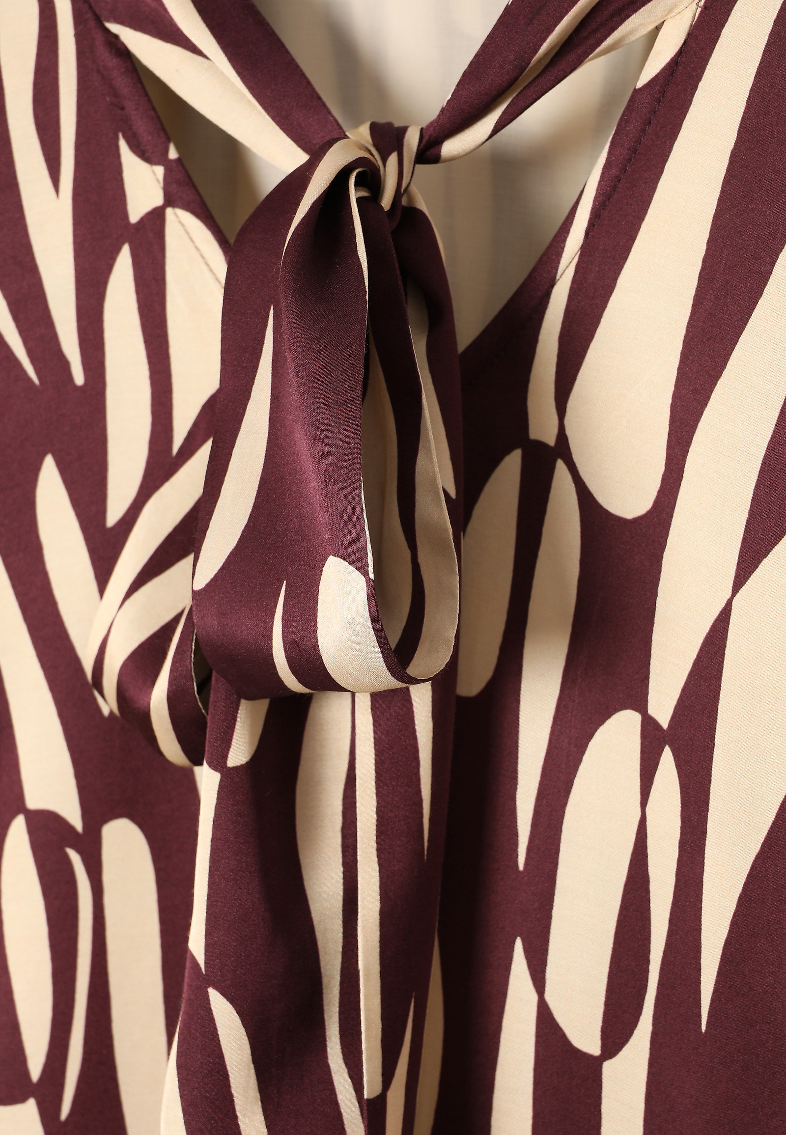 PATTERNED VISCOSE DRESS - TAMIE PATTERNED VISCOSE DRESS - TAMIE RED 116250