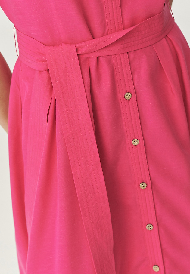LYOCELL SHIRT DRESS - NICOLETTA LYOCELL SHIRT DRESS - NICOLETTA RÓŻOWY 6