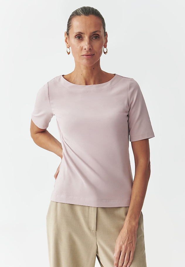 PRILEGAJOČA SE PLETENA ŽENSKA BLUZA - LUMIKO PRILEGAJOČA SE PLETENA ŽENSKA BLUZA - LUMIKO ROŽNATA 5