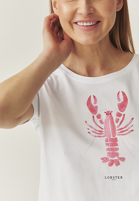 BAWEŁNIANY T-SHIRT Z NADRUKIEM - MONKI 2 MULTIKOLOR 2