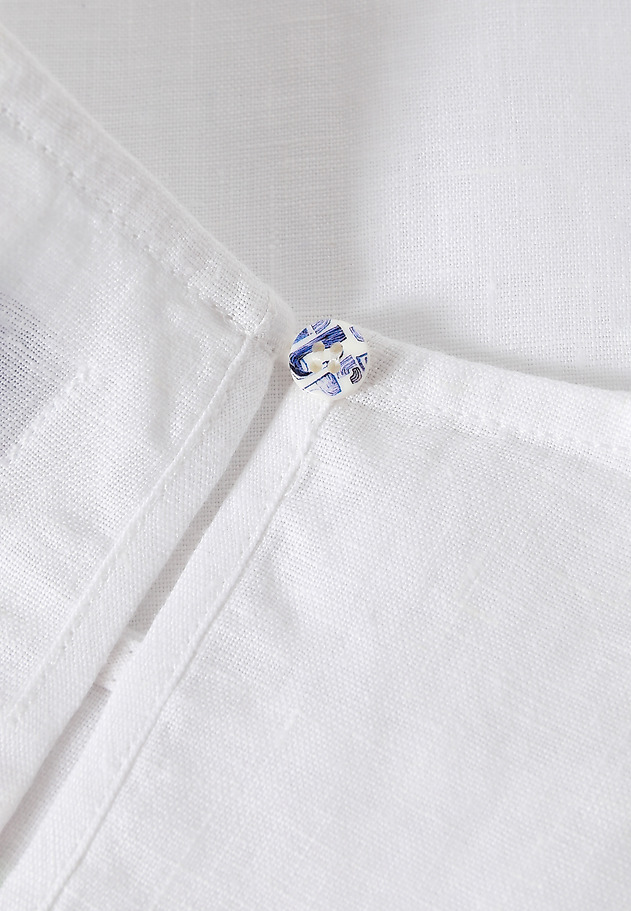 LADIES’ LINEN BLOUSE - KRIKO 1 LADIES’ LINEN BLOUSE - KRIKO 1 WHITE 8