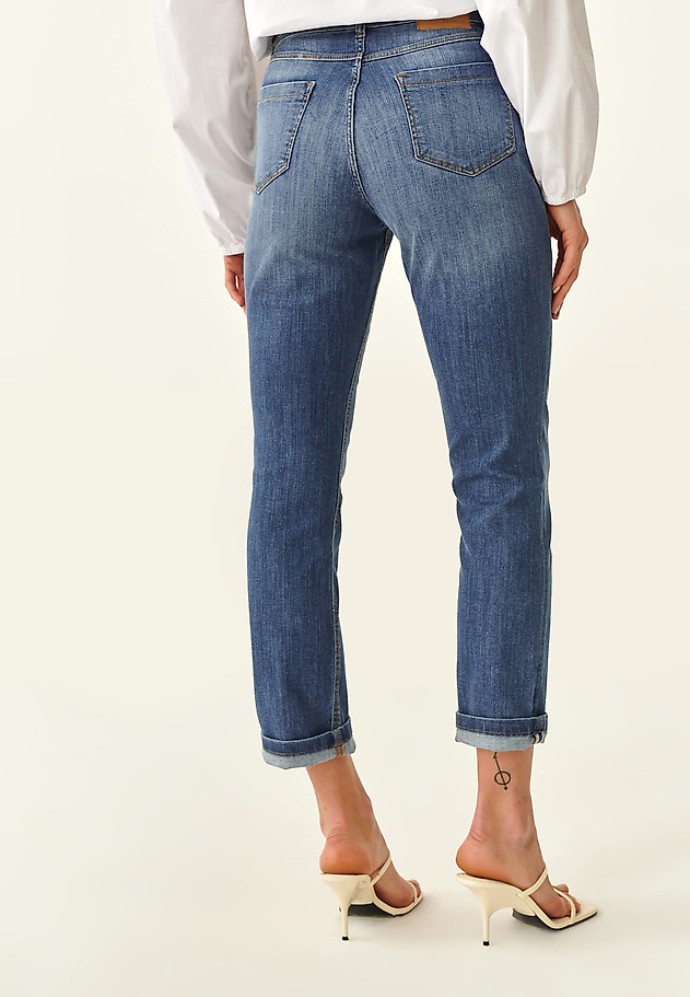 ŽENSKE JEANS HLAČE IZ DŽINSA SAKKA ŽENSKE JEANS HLAČE IZ DŽINSA SAKKA MODRA 3
