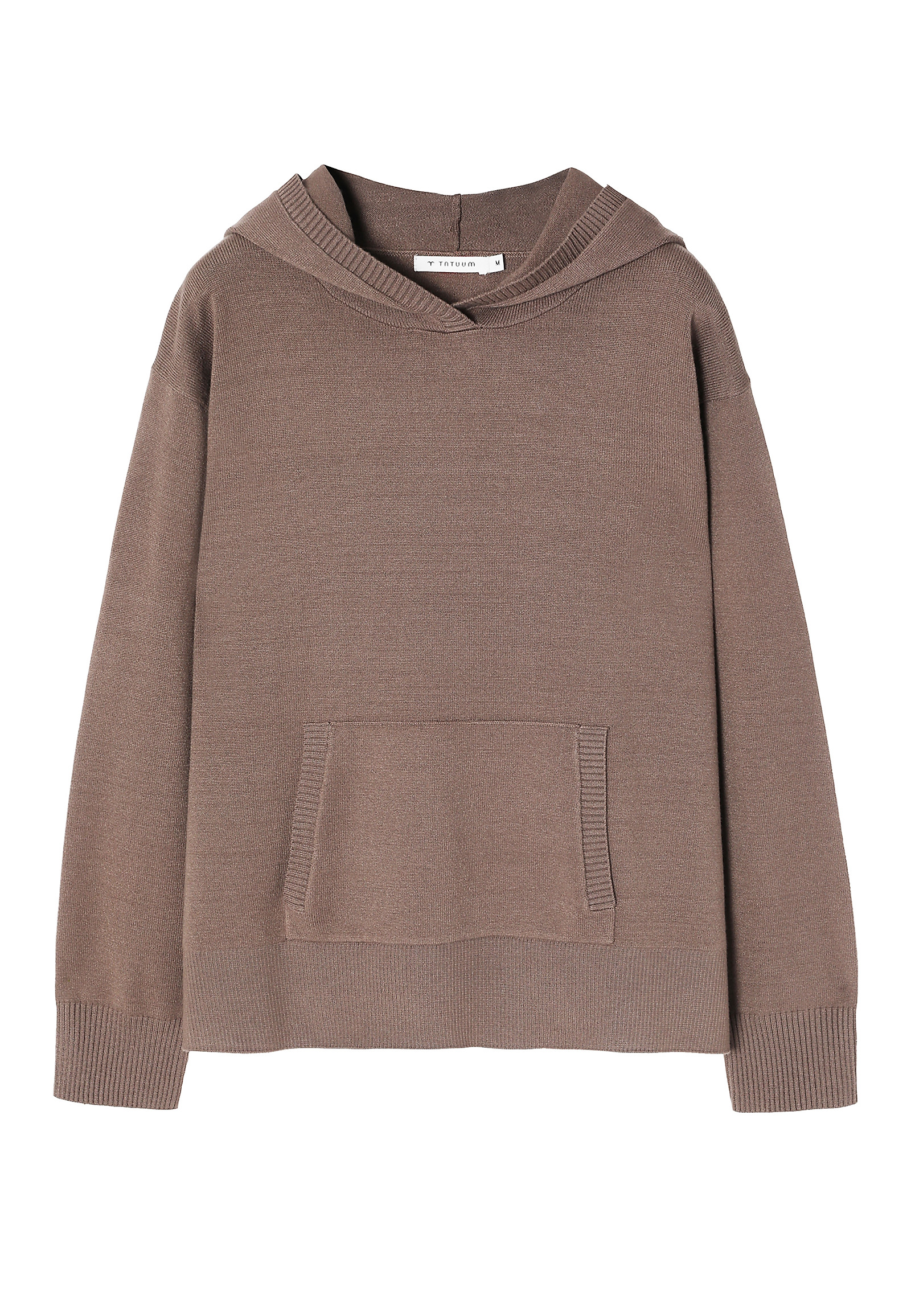 SWETER DAMSKI Z KAPTUREM - PHLO SWETER DAMSKI Z KAPTUREM - PHLO BEŻOWY 101289
