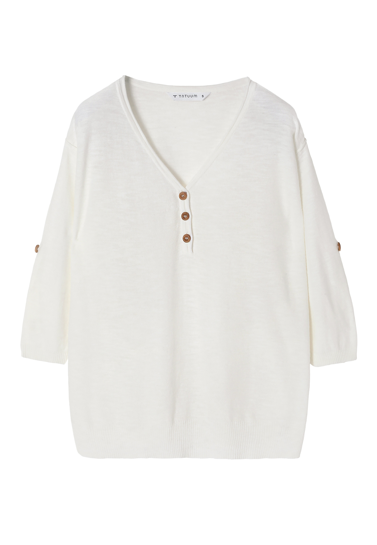 HÖLGYEK PAMUT BLÚZ FELGÖNGYÖLT UJJÚ - LILA HÖLGYEK PAMUT BLÚZ FELGÖNGYÖLT UJJÚ - LILA EKRÜ 98976