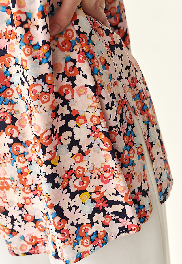 LADIES' FLORAL PRINTED BLOUSE SOMKO LADIES' FLORAL PRINTED BLOUSE SOMKO MULTIKOLOR 6