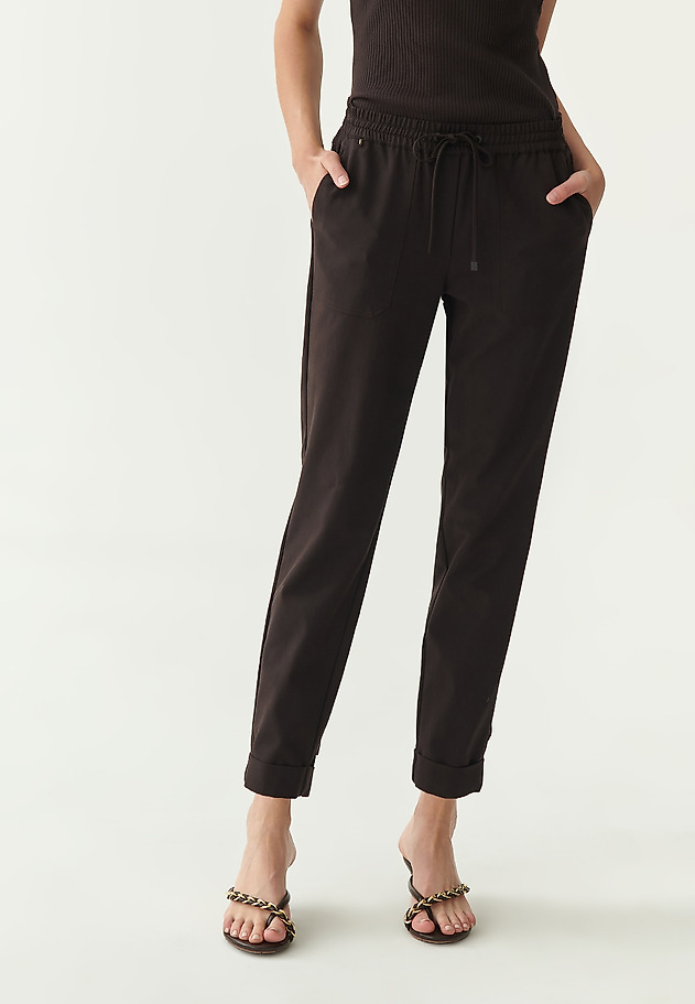 COMFORTABLE LADIES' TROUSERS SUDIKI COMFORTABLE LADIES' TROUSERS SUDIKI BROWN 3