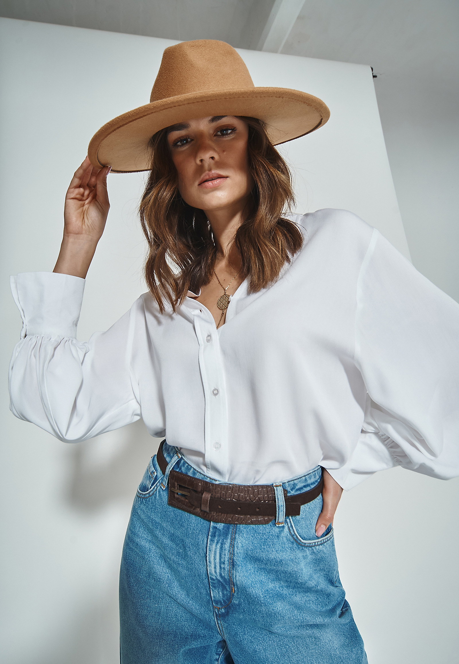 KOSZULA DAMSKA LIFKO 1 KOSZULA DAMSKA LIFKO 1 BIAŁY 74984