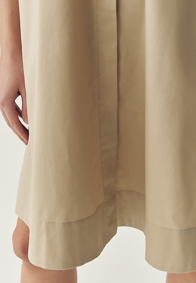 COTTON KNEE-LENGTH DRESS - ALIATI COTTON KNEE-LENGTH DRESS - ALIATI BEŻOWY 5
