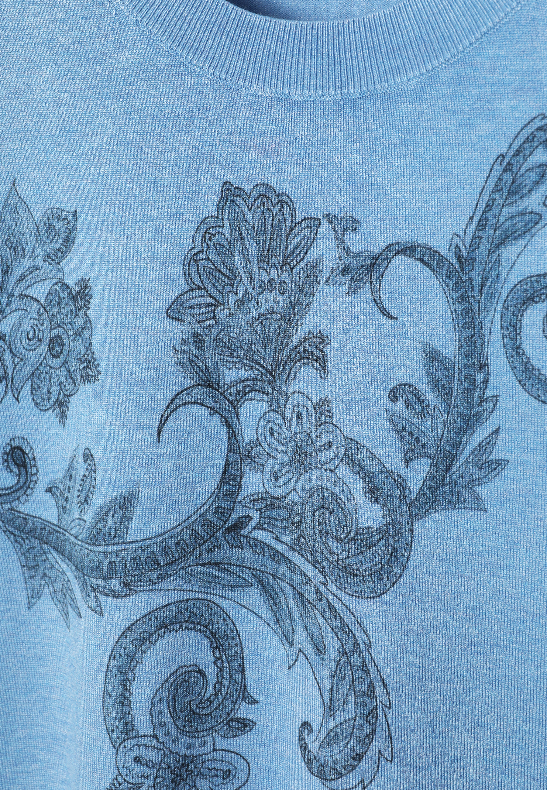 DZIANINOWA BLUZKA Z WISKOZĄ  LENZING™ ECOVERO™ - SUFI 1