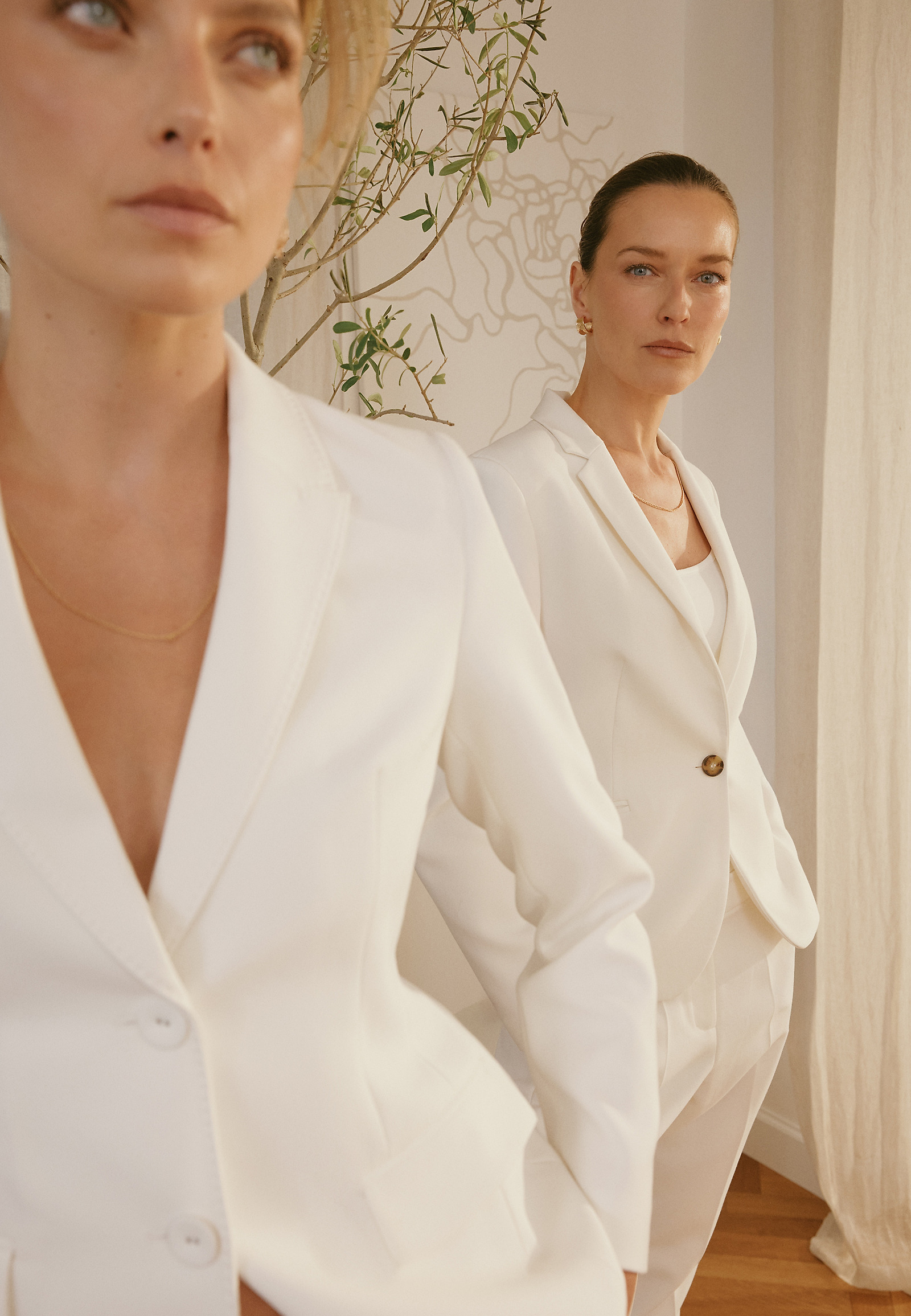 OBLEKA BLAZER - REMA 2 OBLEKA BLAZER - REMA 2 ECRU 108789