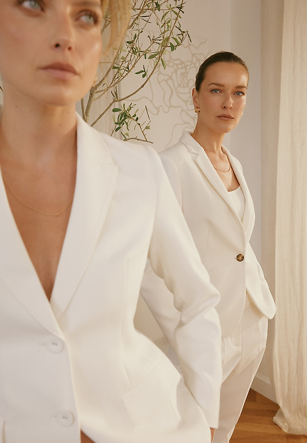 SUIT BLAZER — REMA 2 SUIT BLAZER — REMA 2 ECRU 1