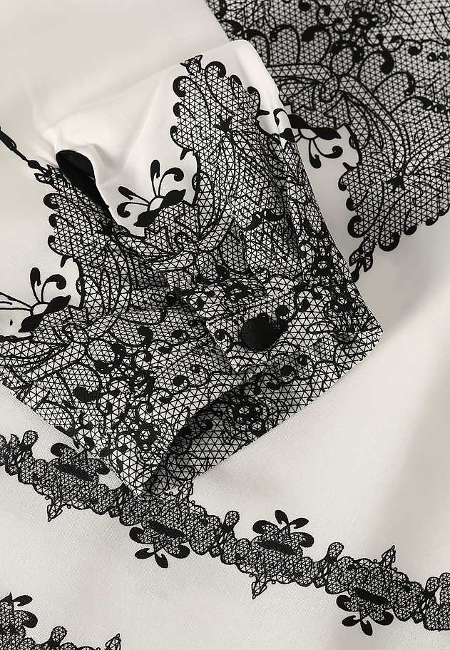 WZORZYSTA DAMSKA BLUZKA TKANINOWA Z DŁUGIM RĘKAWEM ALIANNA WZORZYSTA DAMSKA BLUZKA TKANINOWA Z DŁUGIM RĘKAWEM ALIANNA MULTIKOLOR 8