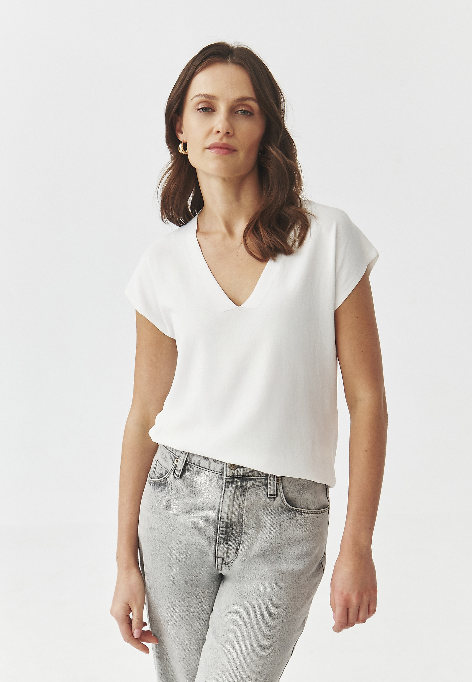 BLUZA IZ VISKOZNE PREJE - ITO 1 BLUZA IZ VISKOZNE PREJE - ITO 1 ECRU 107260