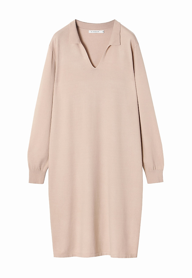 ROCHIE TRICOTATĂ DE DAMĂ ODOMI ROCHIE TRICOTATĂ DE DAMĂ ODOMI BEJ 6