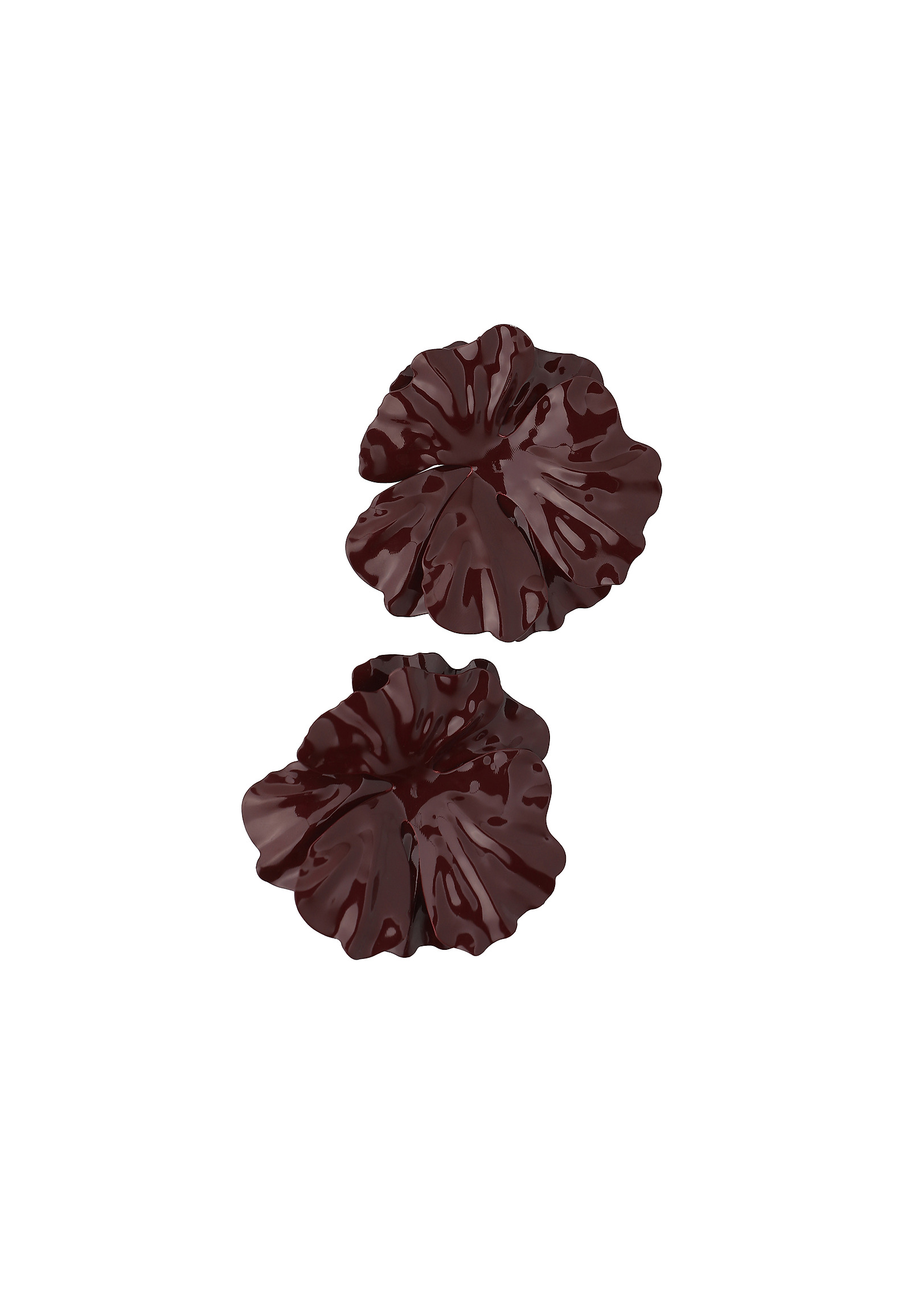 FINE FLORAL EARRINGS - FERIW FINE FLORAL EARRINGS - FERIW RED 115038