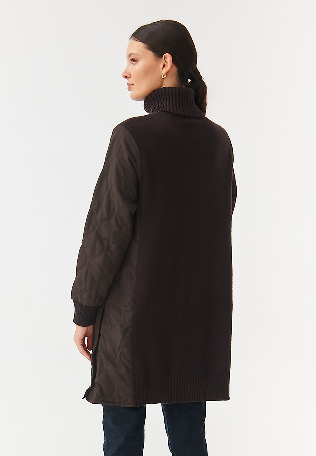 LADIES’ TURTLENECK DRESS INA LADIES’ TURTLENECK DRESS INA BRĄZOWY 4