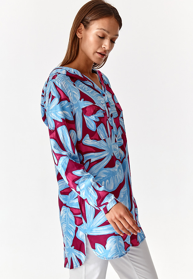 LADIES' BLOUSE WITH HOOD JUNA LADIES' BLOUSE WITH HOOD JUNA MULTICOLOR 4