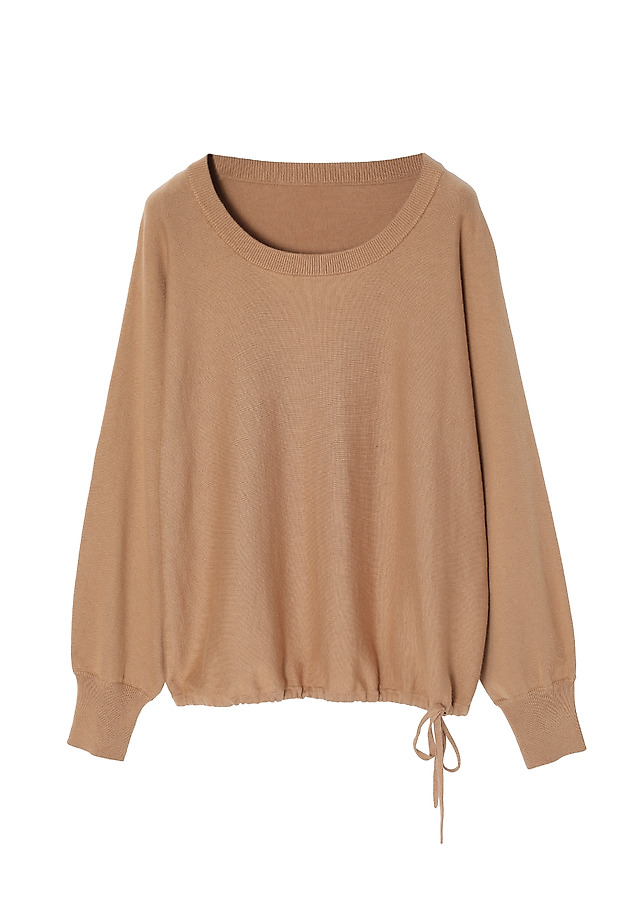 LADIES’ SWEATER MADE FROM COTTON BLEND - SELKO LADIES’ SWEATER MADE FROM COTTON BLEND - SELKO BEŻOWY 6