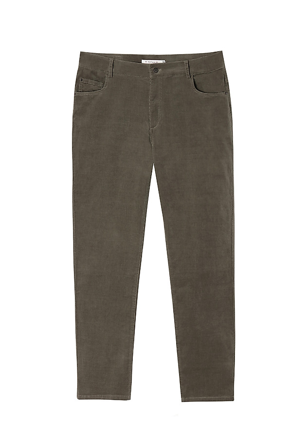 LADIES' MICRO CORDUROY PANTS ZORIA LADIES' MICRO CORDUROY PANTS ZORIA KHAKI 4