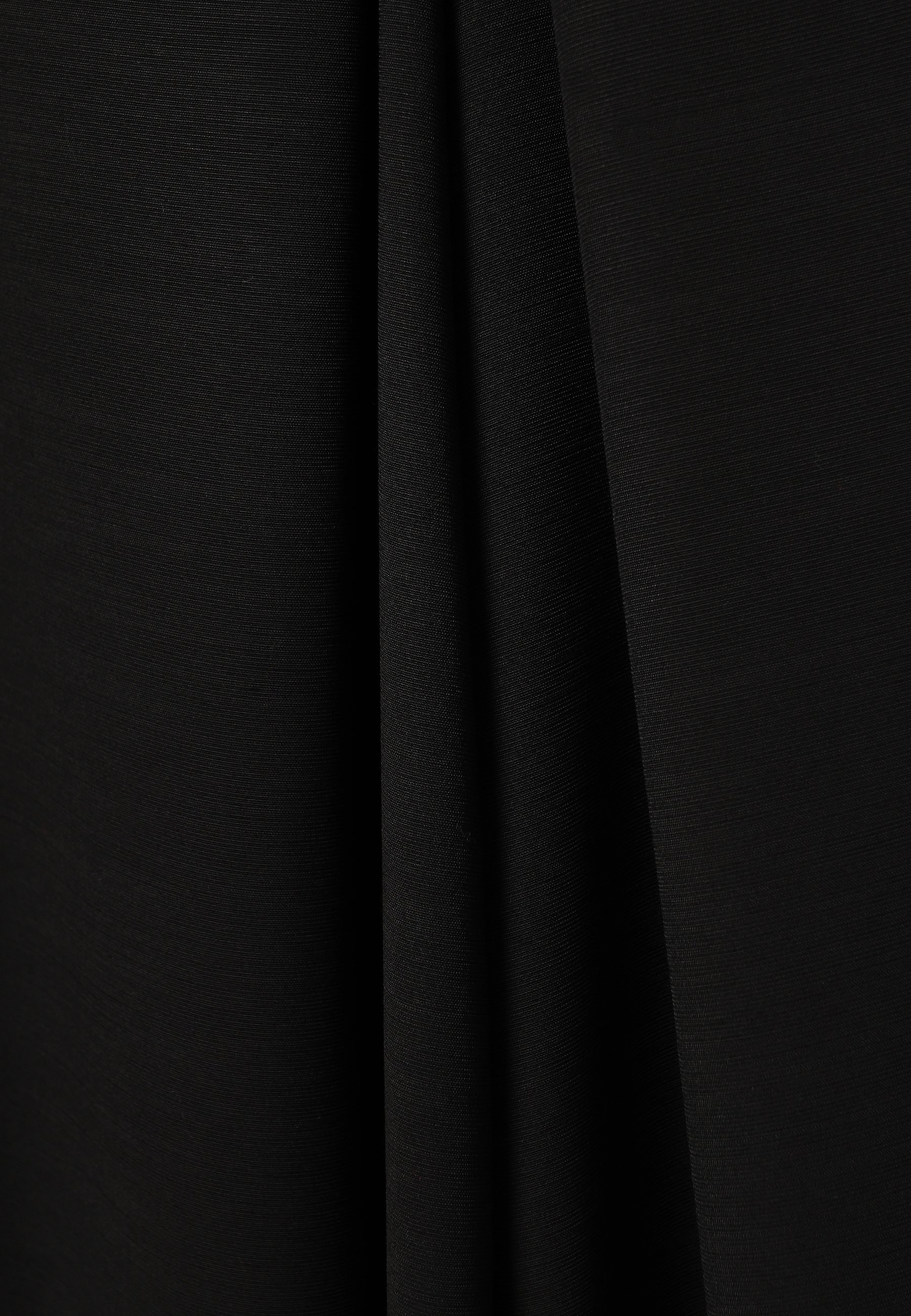 CZARNE SPODNIE Z BARDZO SZEROKĄ NOGAWKĄ - MARKO