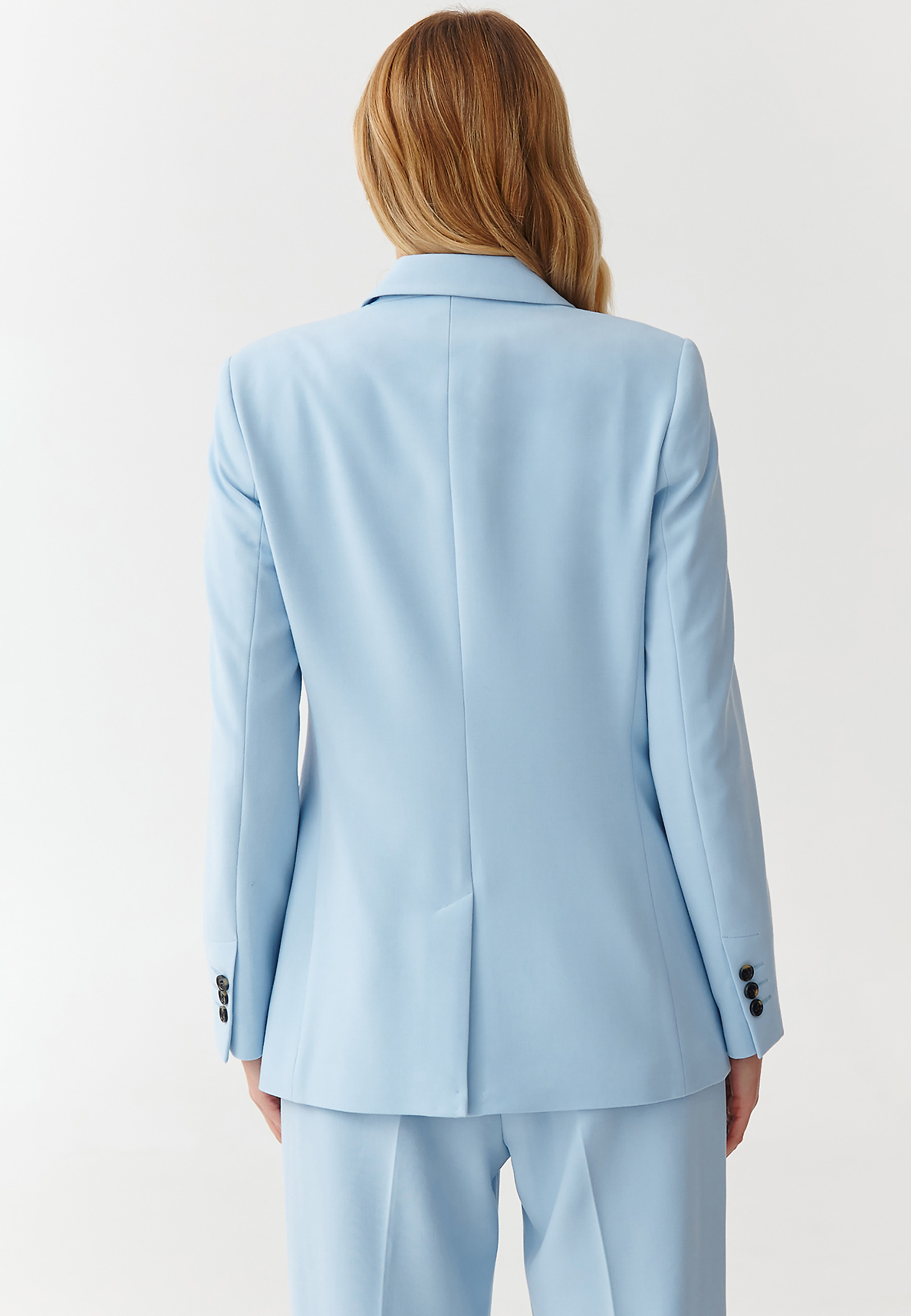 DOUBLE-BREASTED LADIES’ BLAZER - ADRIANNA DOUBLE-BREASTED LADIES’ BLAZER - ADRIANNA BLUE 94789