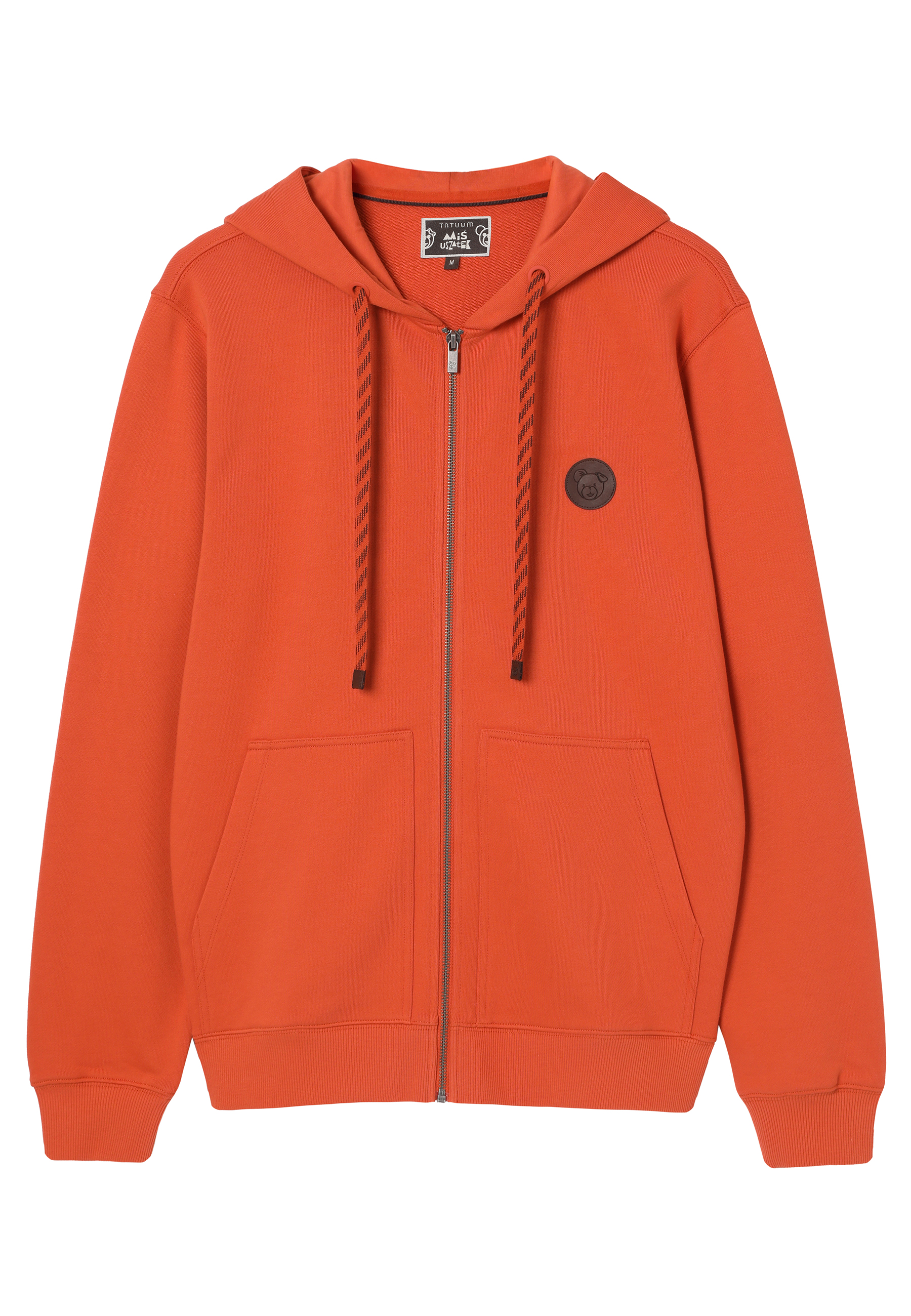 BAWEŁNIANA BLUZA Z KAPTUREM - MAREL POMARAŃCZOWY 2