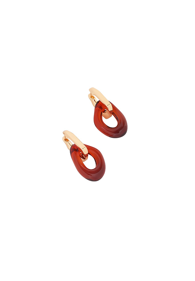 LONG EARRINGS - TOVE LONG EARRINGS - TOVE BRĄZOWY 2