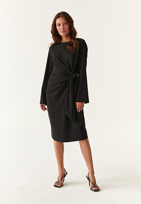 rochie textilă de damă SOKO NEGRU 2