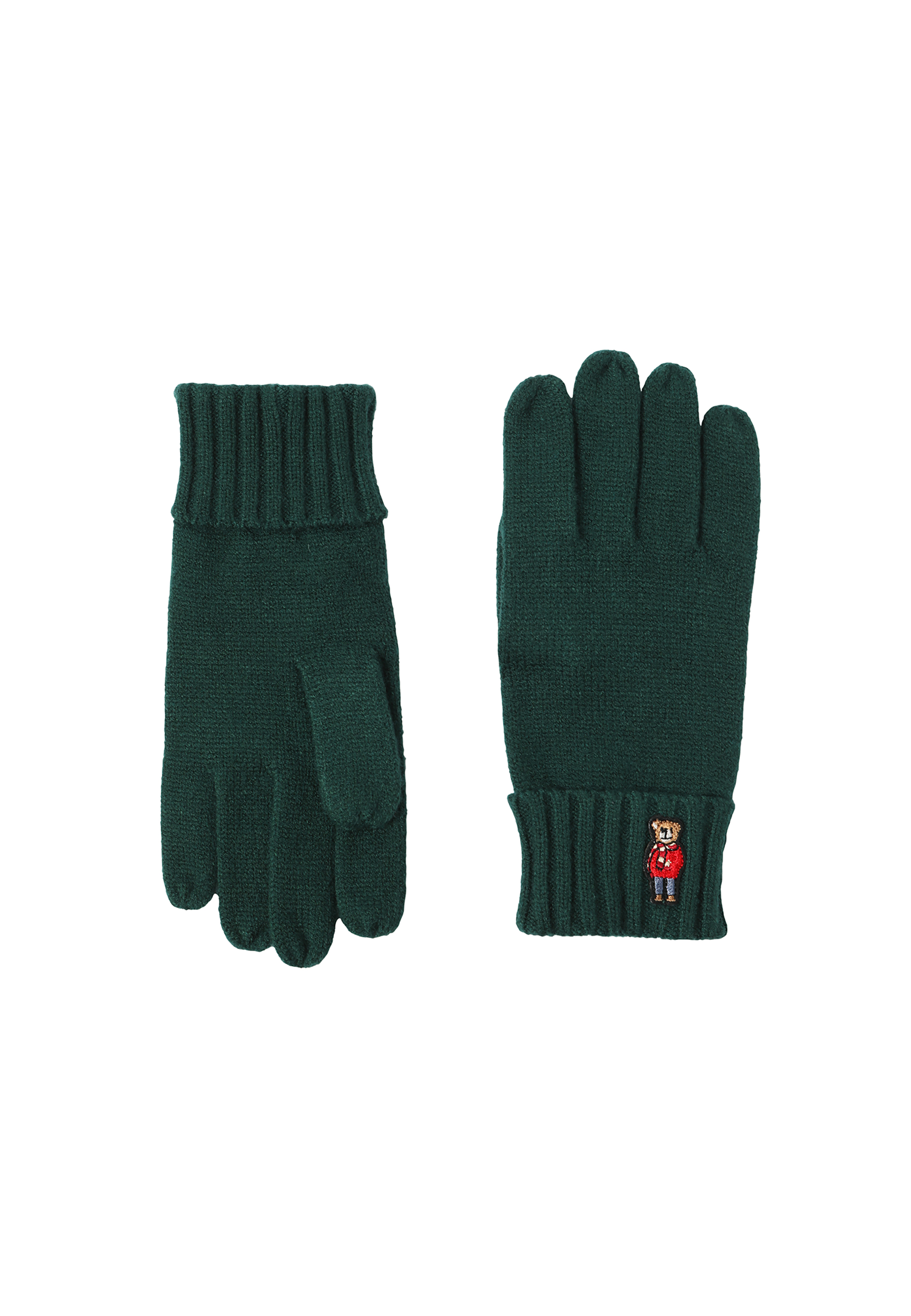 RĘKAWICZKI MĘSKIE DZIANINOWE TREW ZIELONY 2