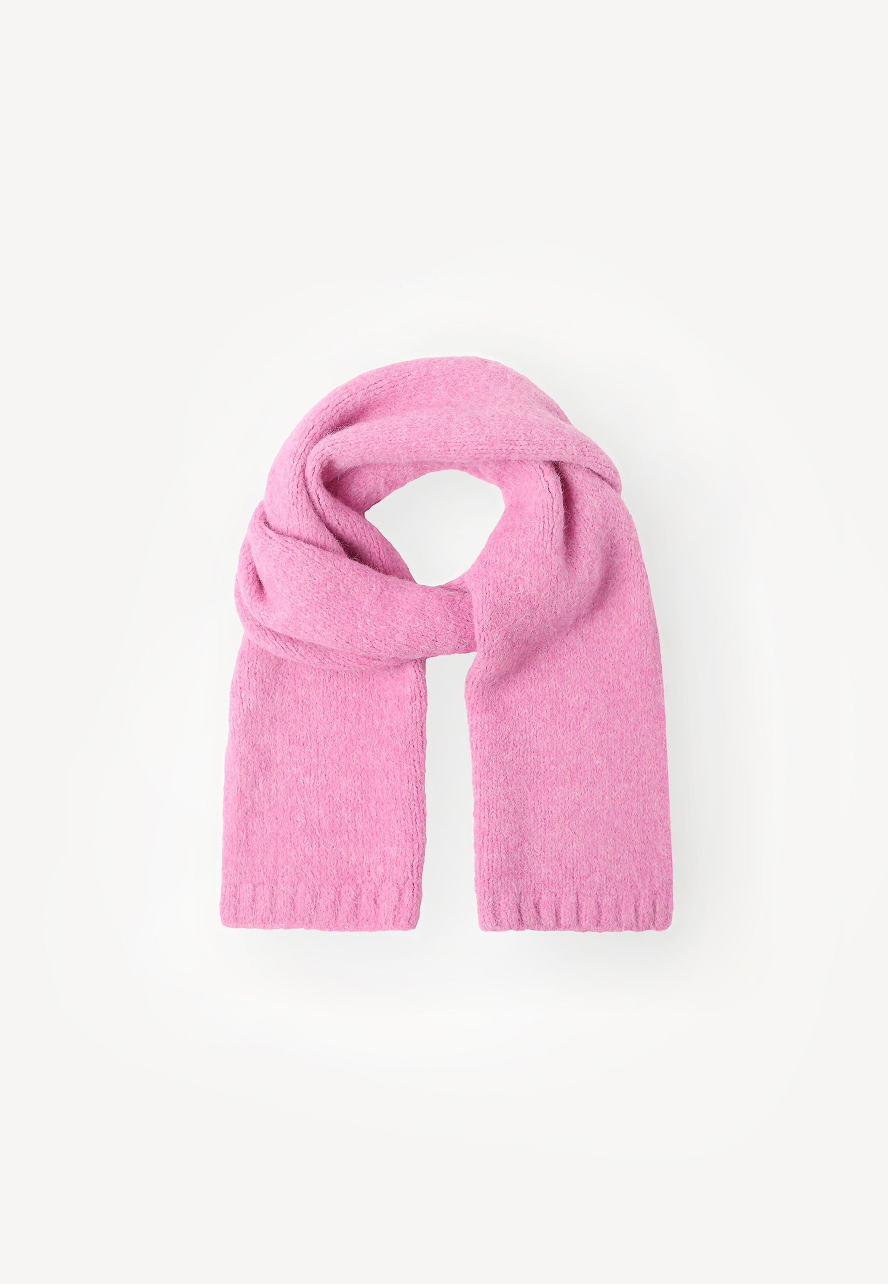 DZIANINOWY SZALIK DAMSKI — HANITA RÓŻOWY 2