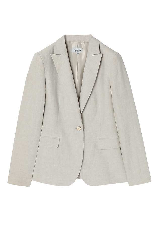 LINNEN LADIES' BLAZER LEMI LINNEN LADIES' BLAZER LEMI BEIGE 7