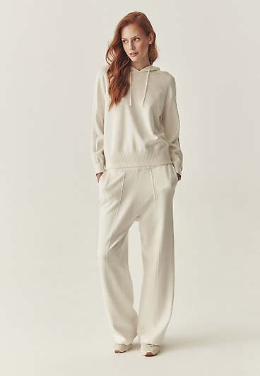 SZEROKIE SPODNIE Z WISKOZĄ - FLOKS SZEROKIE SPODNIE Z WISKOZĄ - FLOKS