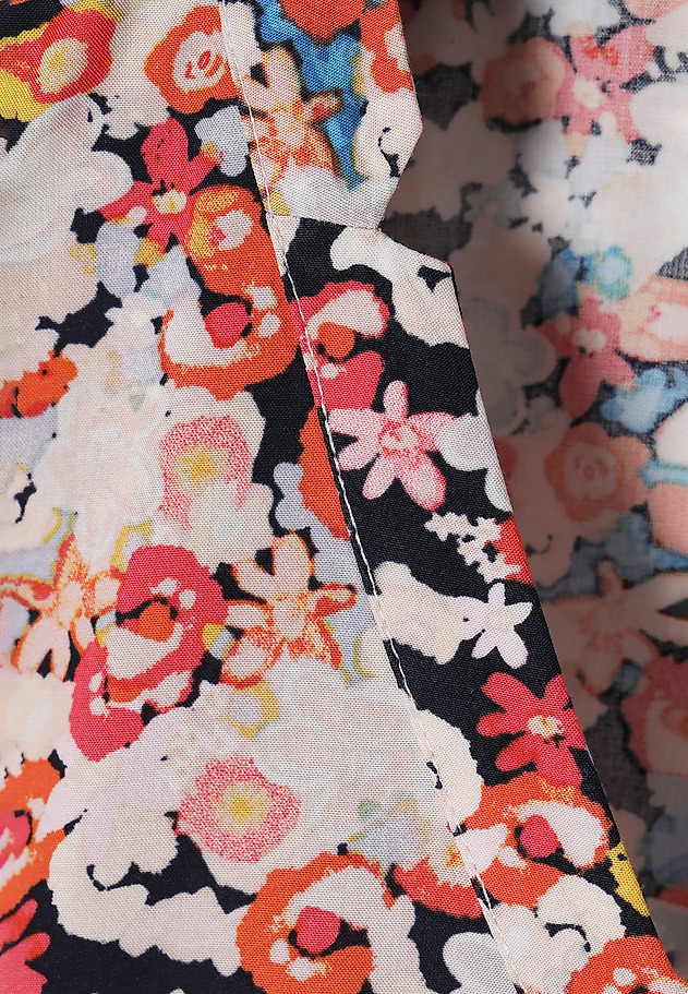 LADIES' FLORAL PRINTED BLOUSE SOMKO LADIES' FLORAL PRINTED BLOUSE SOMKO MULTIKOLOR 8
