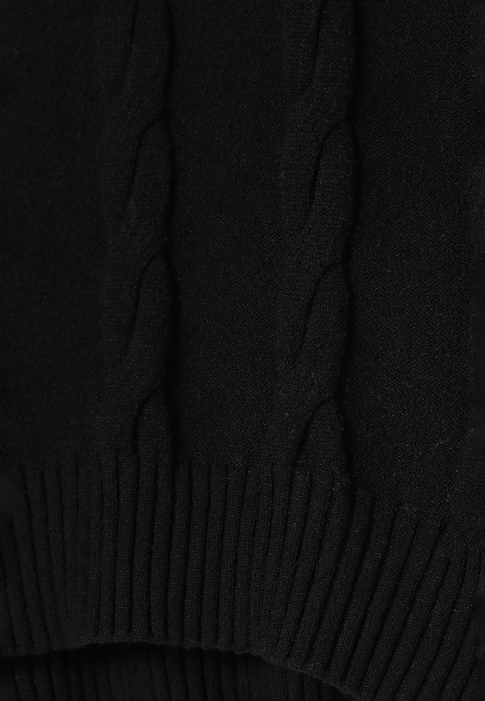 STRUKTURALNY SWETER DAMSKI Z GOLFEM MEDUZA STRUKTURALNY SWETER DAMSKI Z GOLFEM MEDUZA CZARNY 91657