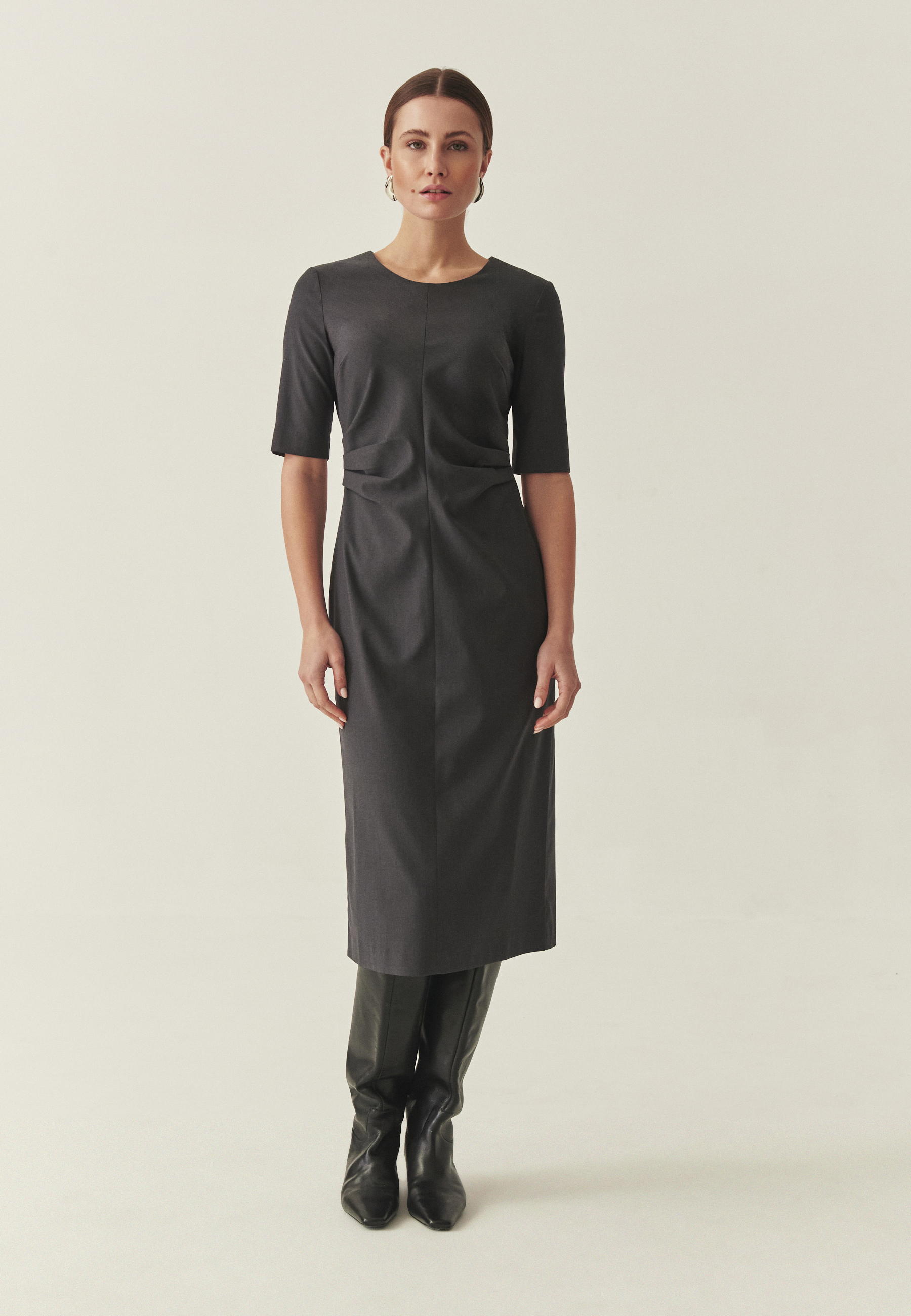 SKLADANÉ ŠATY - SERME SIVÁ 2