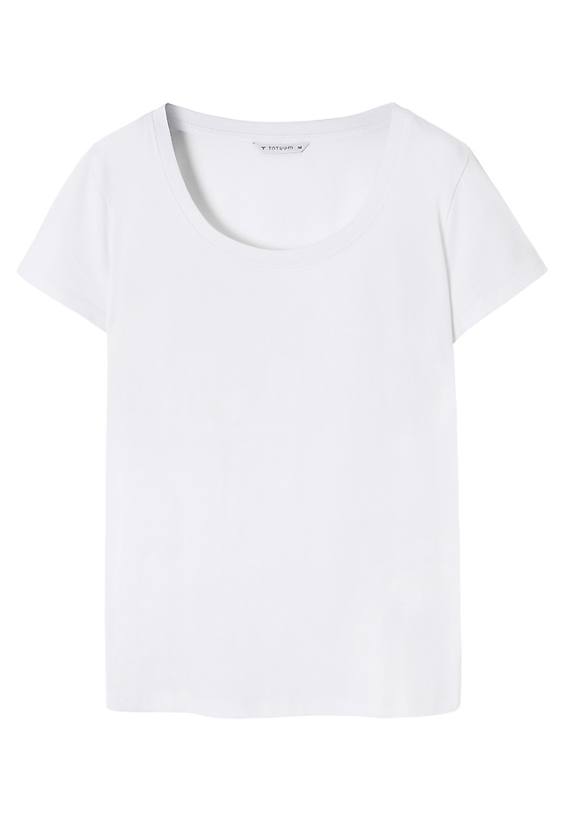 COTTON T-SHIRT - ANTONIA COTTON T-SHIRT - ANTONIA BIAŁY 1