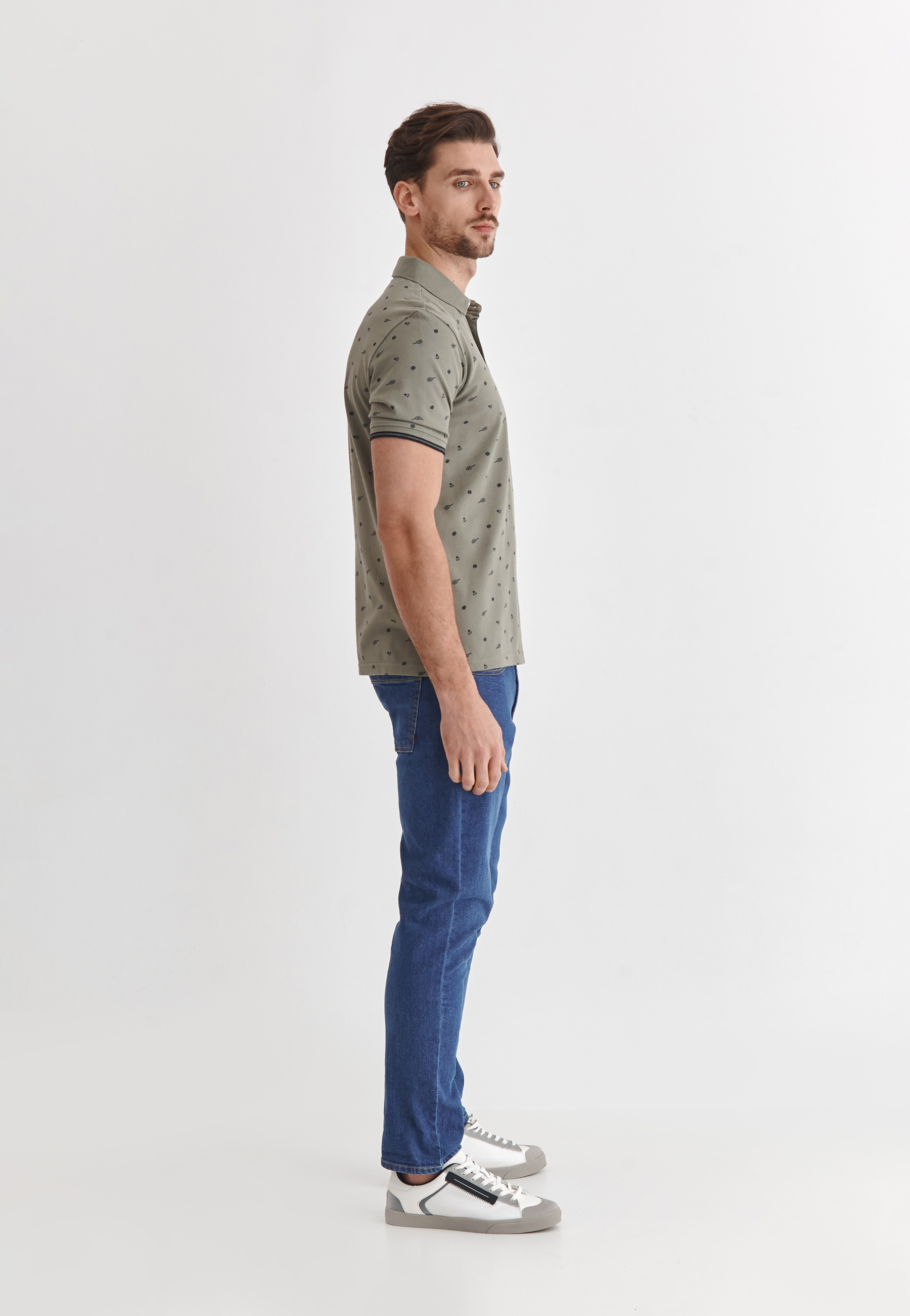 MĘSKA KOSZULKA POLO Z BAWEŁNY JAY 9