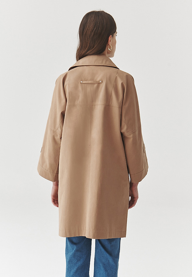 WIDE SLEEVE COAT — MORIWIANA WIDE SLEEVE COAT — MORIWIANA BEŻOWY 4