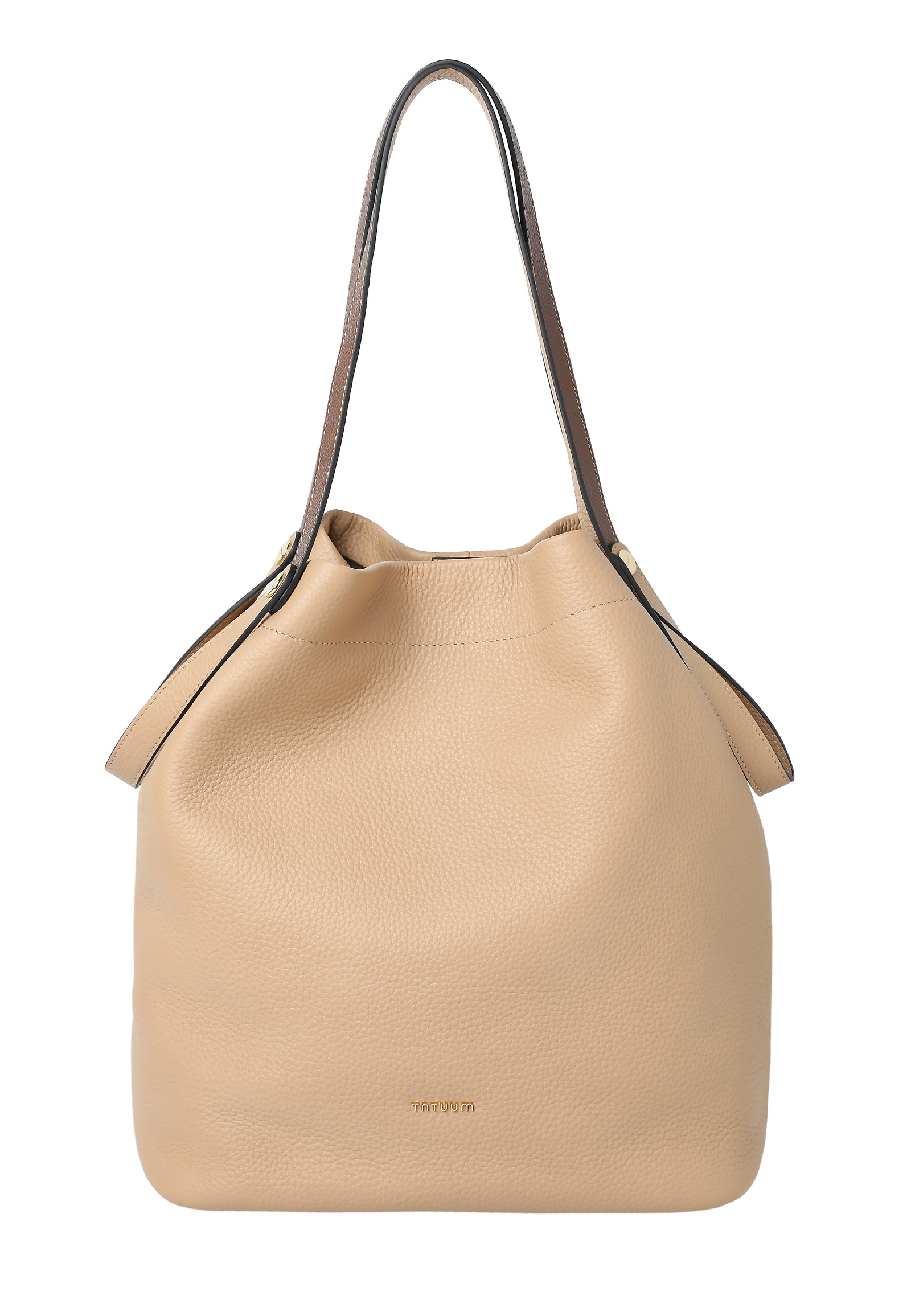 WOMEN'S LEATHER BAG WITH HANDLE- ETERNITY WOMEN'S LEATHER BAG WITH HANDLE- ETERNITY BEIGE 113342