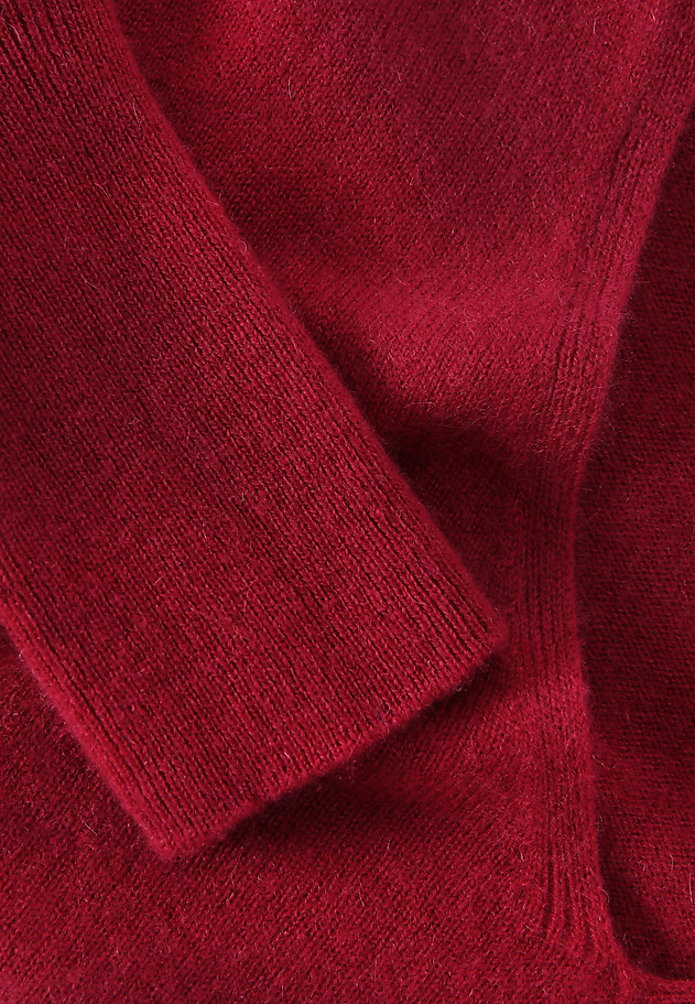 KASZMIROWY SWETER - ANISTON KASZMIROWY SWETER - ANISTON CZERWONY 8