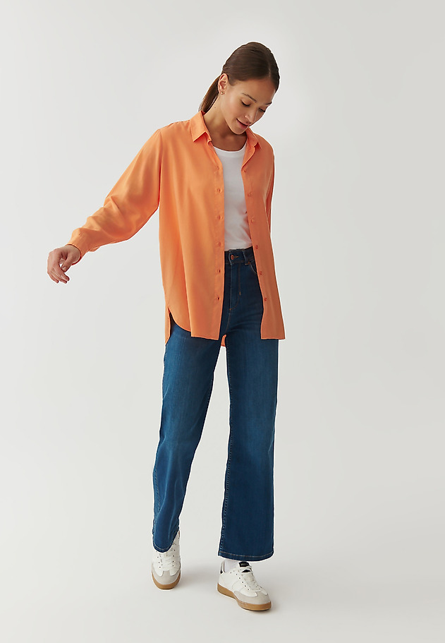 LADIES’ TUNIC-STYLE SHIRT - MALBA LADIES’ TUNIC-STYLE SHIRT - MALBA POMARAŃCZOWY 5