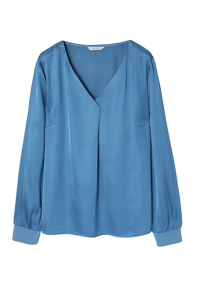 ŽENSKA BLUZA Z DOLGIMI ROKAVI - SANDRIKA ŽENSKA BLUZA Z DOLGIMI ROKAVI - SANDRIKA MODRA 5