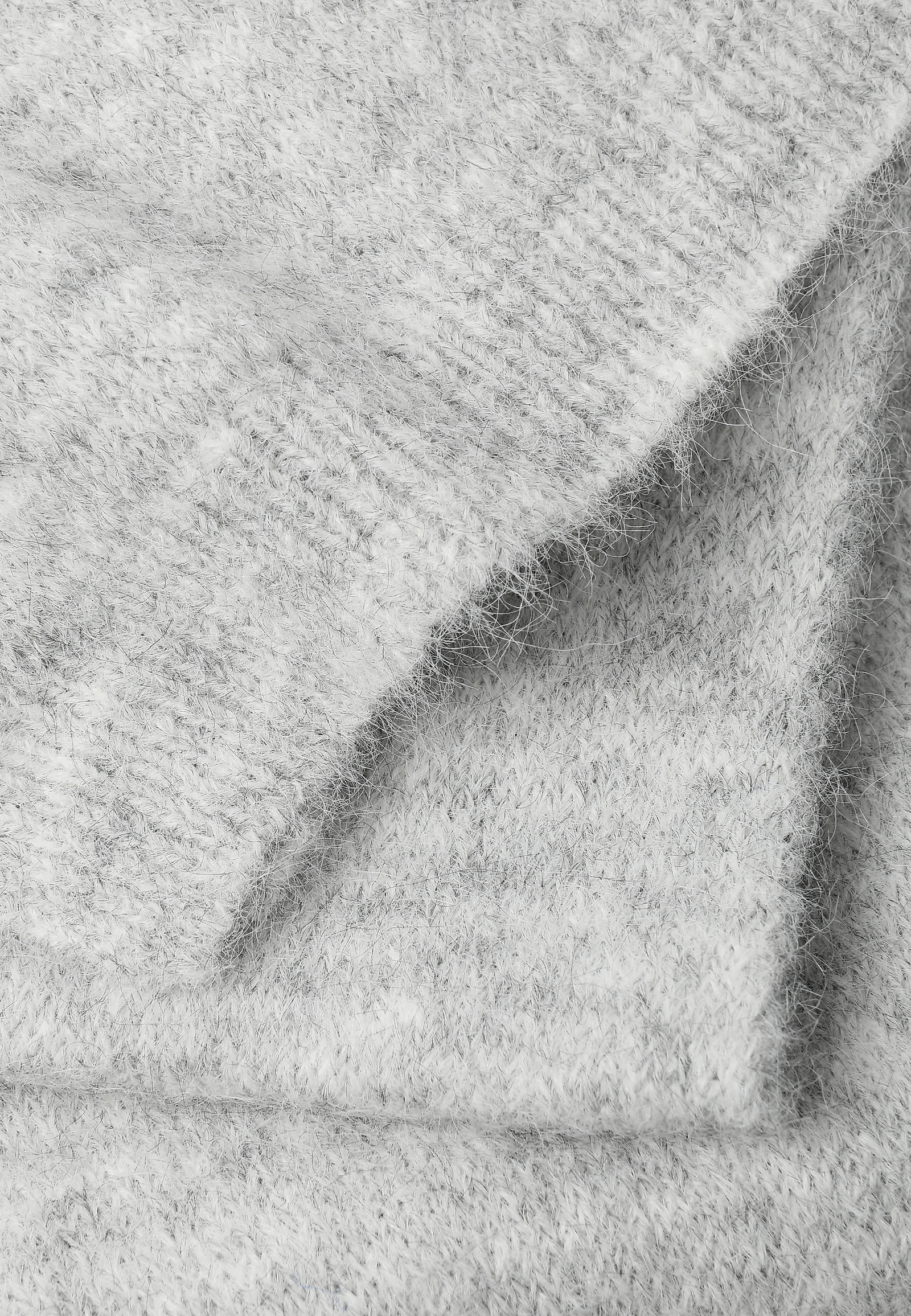 SCARF WITH WOOL BLEND - DOVLON SCARF WITH WOOL BLEND - DOVLON GREY 115798