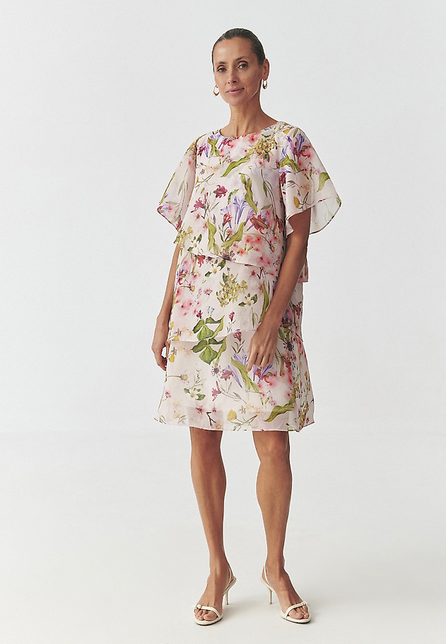 CHIFFON FLORAL DRESS - MONROSE 1 CHIFFON FLORAL DRESS - MONROSE 1 MULTIKOLOR 3