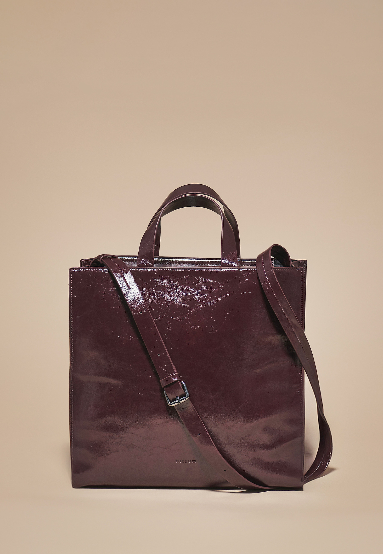 BURGUNDY VÁSÁRLÓ TÁSKA - BURGUNDY SHIMMER BURGUNDY VÁSÁRLÓ TÁSKA - BURGUNDY SHIMMER PIROS 115914