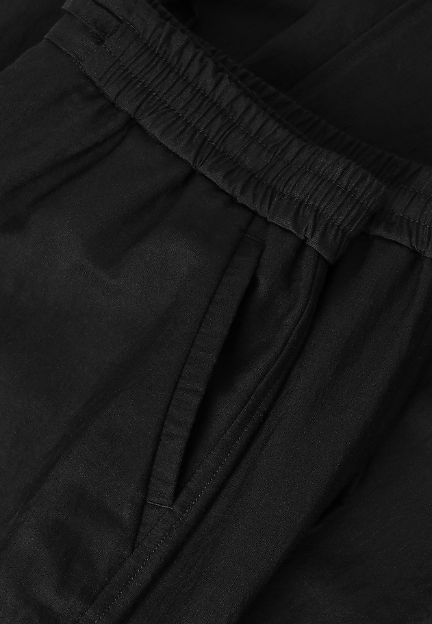 CLASSIC TROUSERS IN VISCOSE FABRIC - NIMI CLASSIC TROUSERS IN VISCOSE FABRIC - NIMI CZARNY 6
