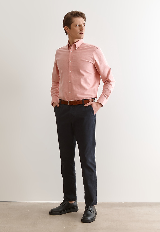 MEN'S COTTON SHIRT BELLEN CLASSIC MEN'S COTTON SHIRT BELLEN CLASSIC RED 5