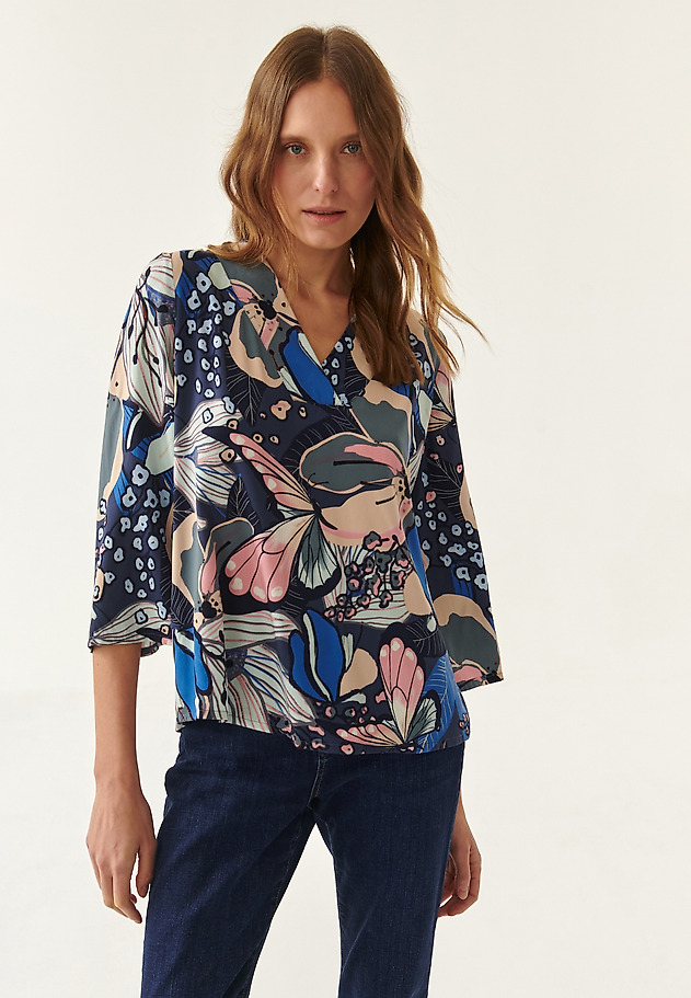 LADIES' PRINTED BLOUSE SIMPLENA 1 LADIES' PRINTED BLOUSE SIMPLENA 1 MULTICOLOR 2